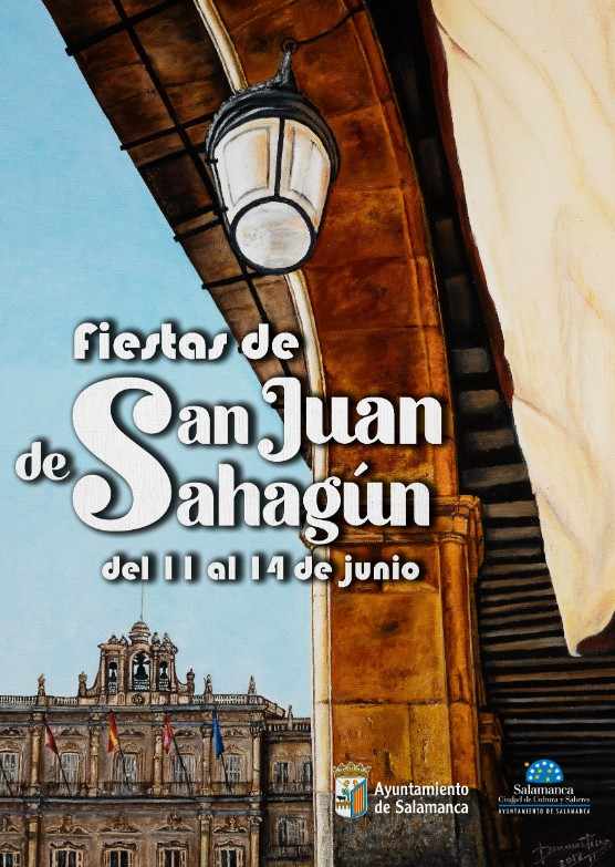 Cartel de Fiestas de San Juan de Sahagún 2026 en Salamanca