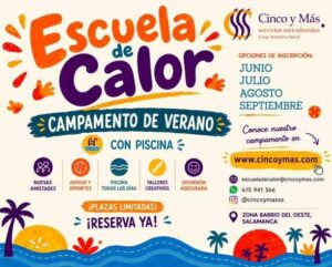 Escuela de calor. Campamento de verano
