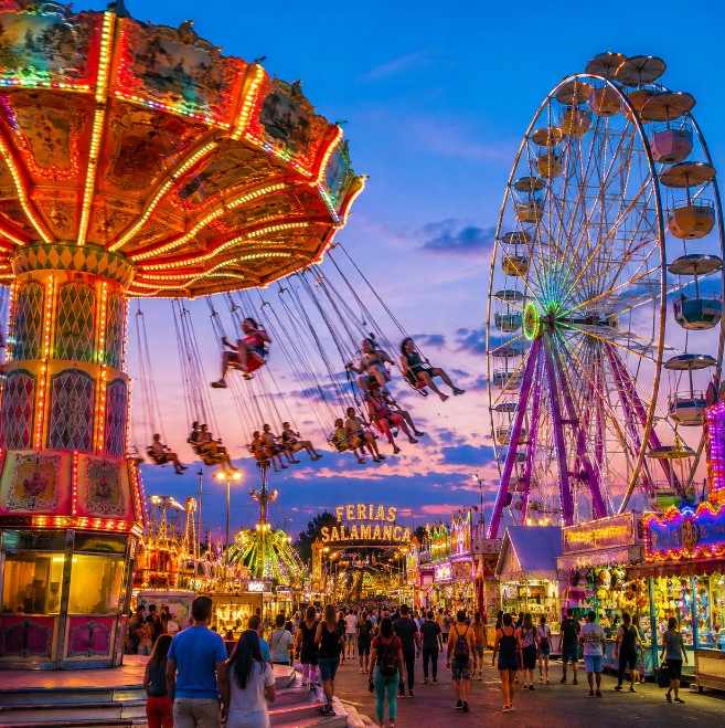 Atracciones de feria. Ferias y fiesta de Salamanca 2026