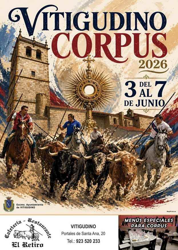 Fiestas del Corpus Christi 2026 en Vitigudino