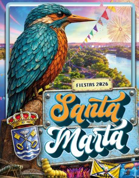 Cartel de Fiestas de Santa Marta 2026
