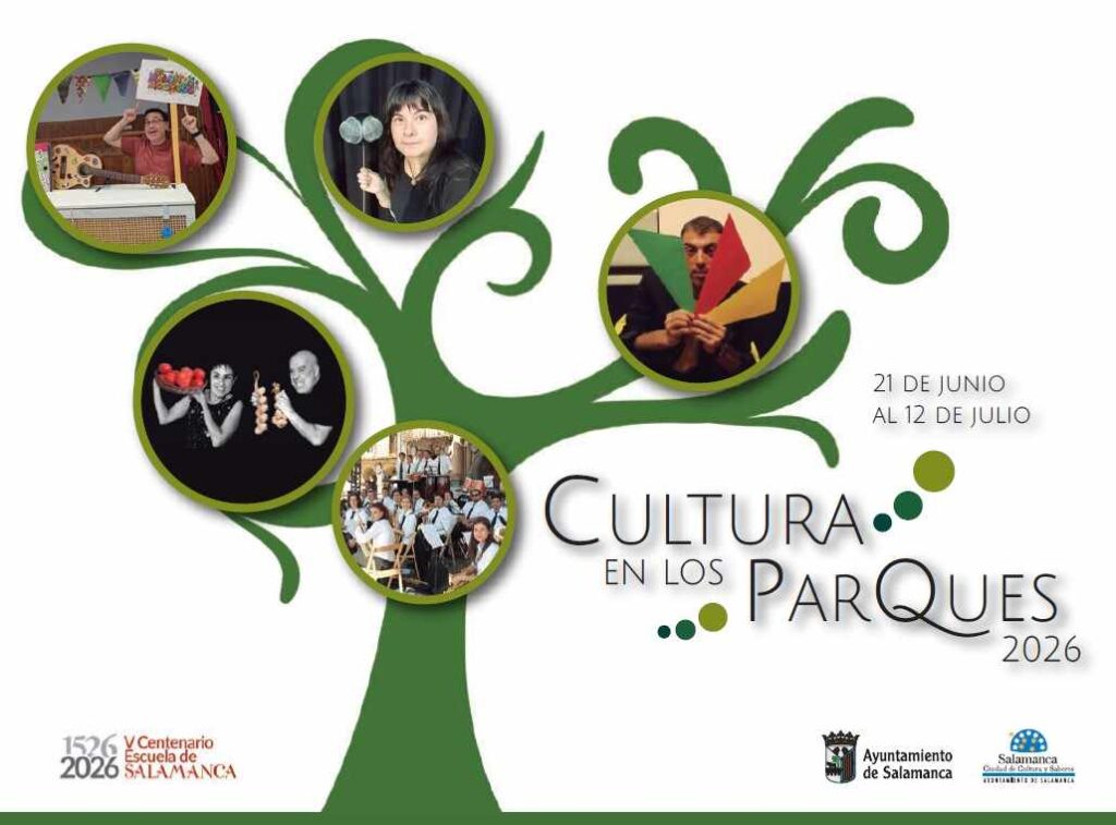 Cultura en los parques 2026 en Salamanca