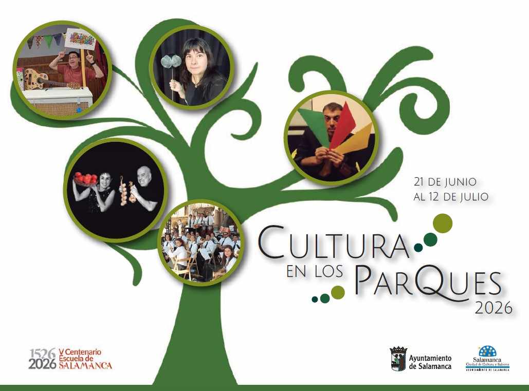 Cultura en los parques 2026 en Salamanca