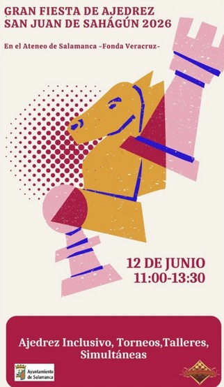 Gran fiesta de ajedrez San Juan de Sahagún 2026