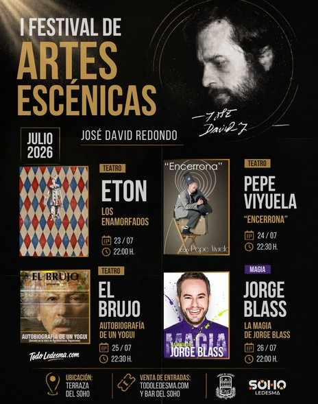 I Festival de artes escénicas en Ledesma