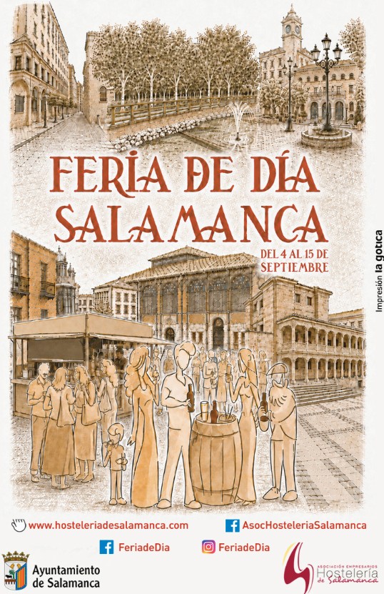 Cartel de la feria de día. Ferias y Fiestas de Salamanca 2026