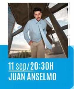 Juan Anselmo. Concierto de Ferias y Fiestas de Salamanca 2026