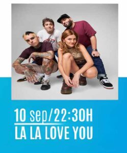 La la Love You. Concierto de Ferias y Fiestas de Salamanca 2026