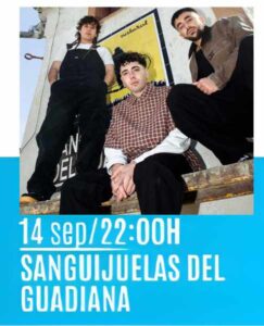 Sanguijuelas del Guadiana. Concierto de Ferias y Fiestas de Salamanca 2026