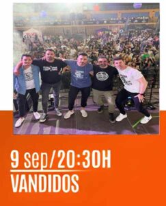 Vandidos. Concierto de Ferias y Fiestas de Salamanca 2026