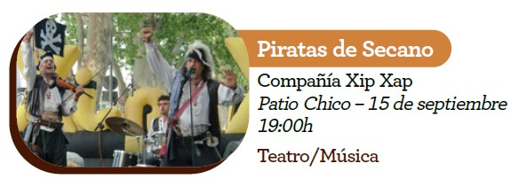 Piratas del Secano. Ferias y Fiestas de Salamanca 2026