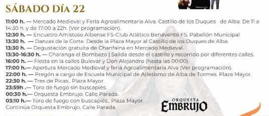 Programa de Fiestas 2026 en Alba de Tormes-2