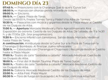 Programa de Fiestas 2026 en Alba de Tormes-3