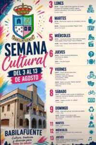 Semana cultural en Babilafuente 2026