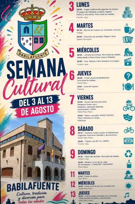 Semana cultural en Babilafuente 2026